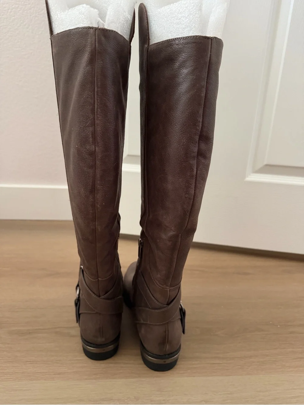 Vince Camuto Tall Brown Over-the-Knee Riding Boots